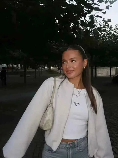 Leichte Bomberjacke Damen 7