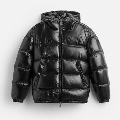 Leichte Daunenjacke für Herren mit Kapuze | Winter