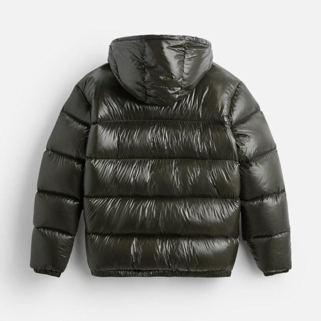 Leichte Daunenjacke für Herren mit Kapuze | Winter