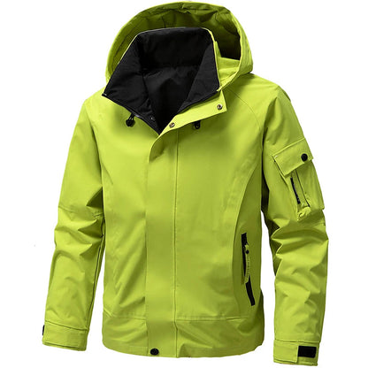 Softshelljacke für Herren | Verstellbare Kapuze, Windabweisend