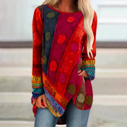 Leila - Bunte Vintage-Tunika 0