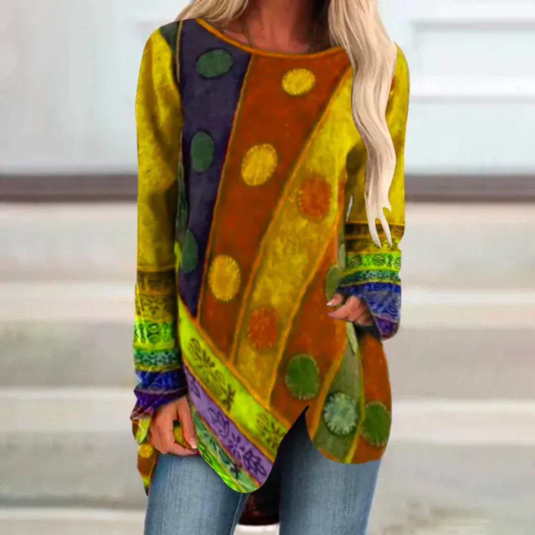 Leila - Bunte Vintage-Tunika 1