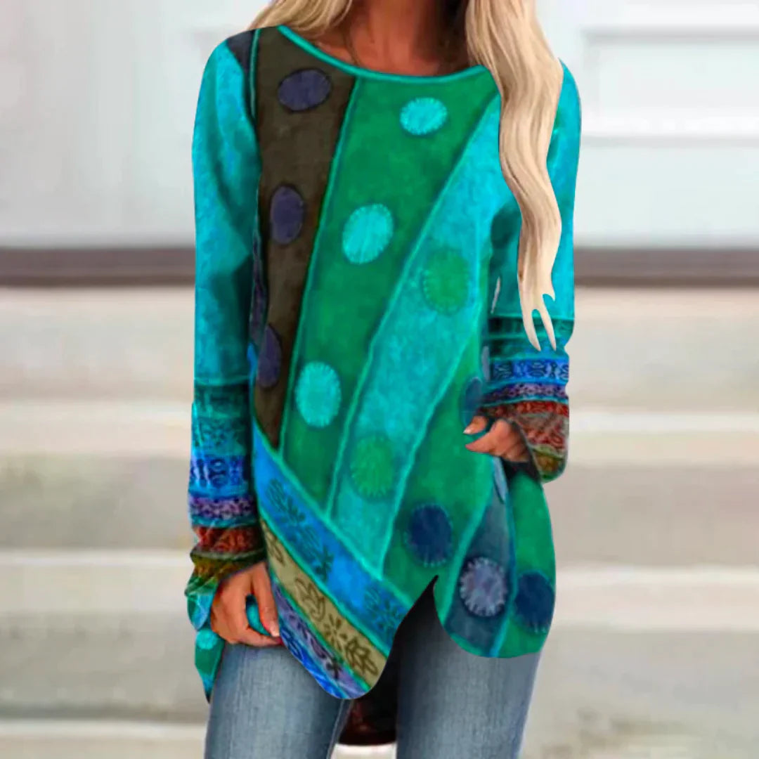 Leila - Bunte Vintage-Tunika 2