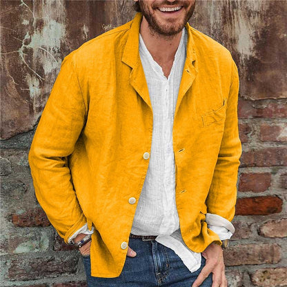 Leonhard | Herren Casual Sakko mit Zwei Knöpfen 8