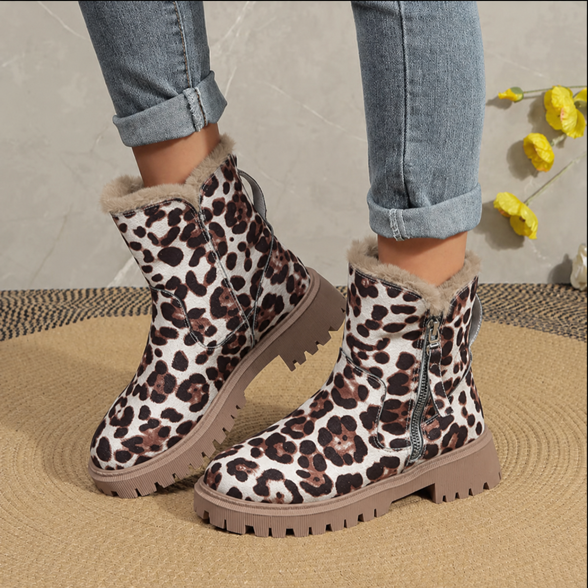Winterstiefel Damen | Rutschfest & Warm Gefüttert 6