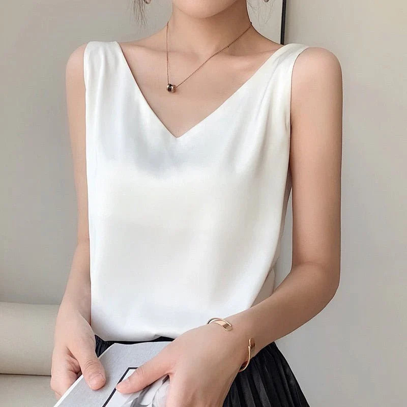 Levoire | Damen Elegantes Weiches Tanktop 4