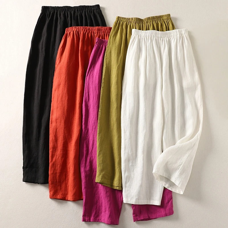 Ljupka – Leichte Hose Aus Baumwolle Und Leinen 5