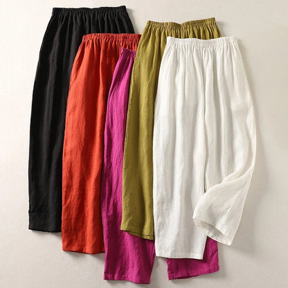 Ljupka – Leichte Hose Aus Baumwolle Und Leinen 5