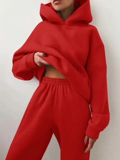Loungewear-Set | Kuscheliger Hoodie & Jogginghose