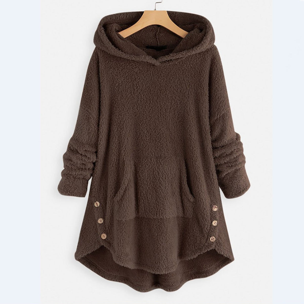 Plüsch-Hoodie Damen | Kuschelig Weich & Warm 5