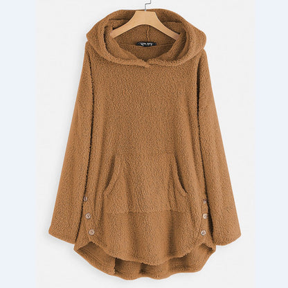 Plüsch-Hoodie Damen | Kuschelig Weich & Warm 7