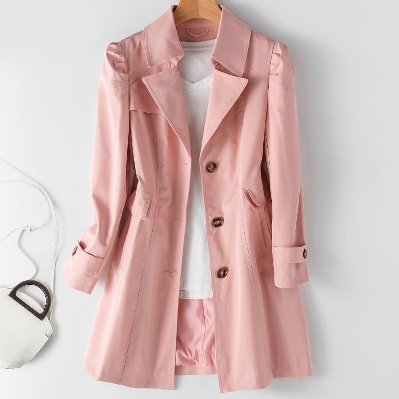 Mantel Damen | Reverskragen & Tailliert Elegant