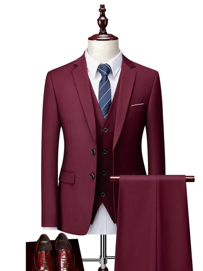 Maßgeschneiderter Anzug für Herren | 3-teiliges Design