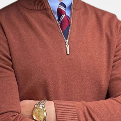 Half-Zip Pullover Herren | Stehkragen & Zeitlose Eleganz 3