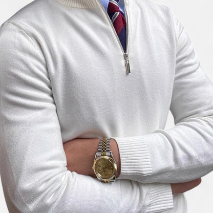 Half-Zip Pullover Herren | Stehkragen & Zeitlose Eleganz 4