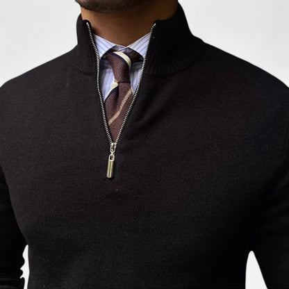 Half-Zip Pullover Herren | Stehkragen & Zeitlose Eleganz 7