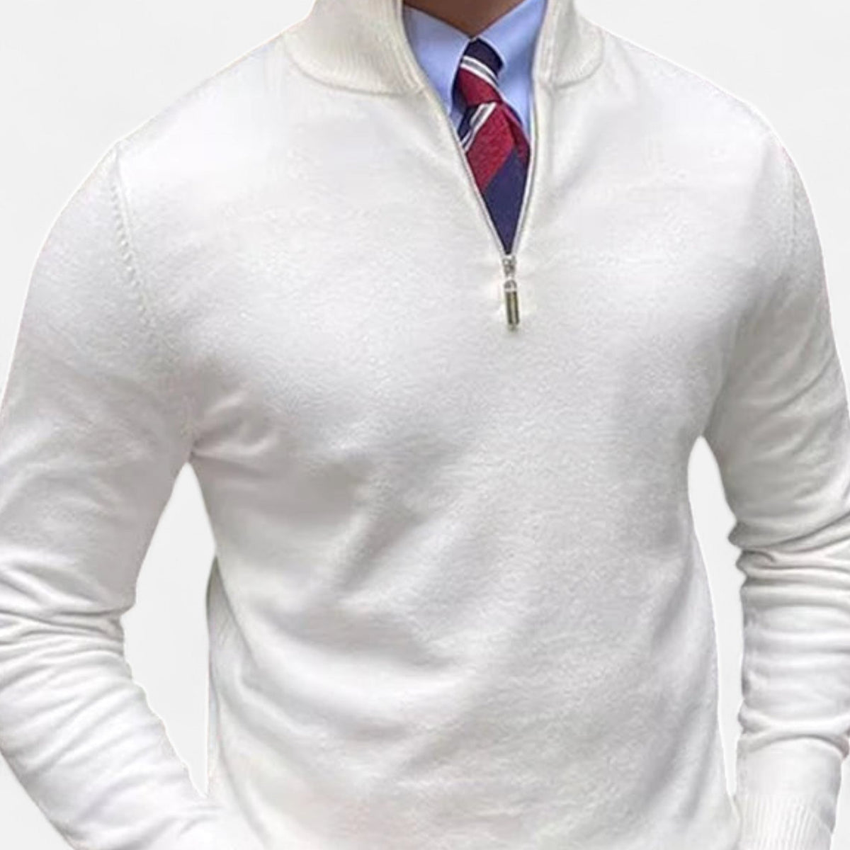 Half-Zip Pullover Herren | Stehkragen & Zeitlose Eleganz 1