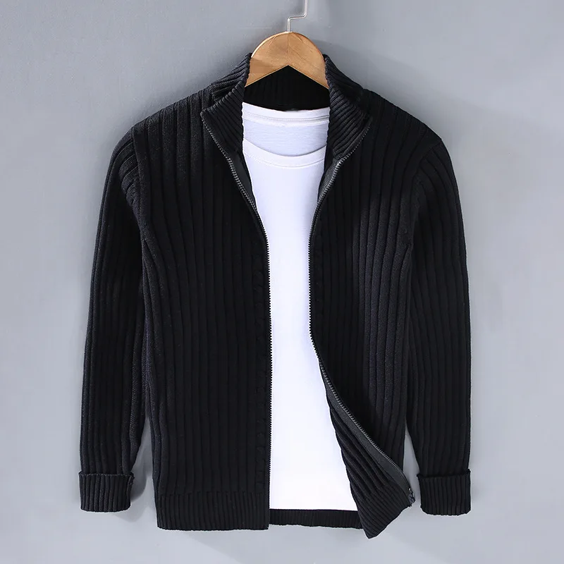 Merino Strickjacke mit Reißverschluss: Zeitloser Komfort & Stil 7
