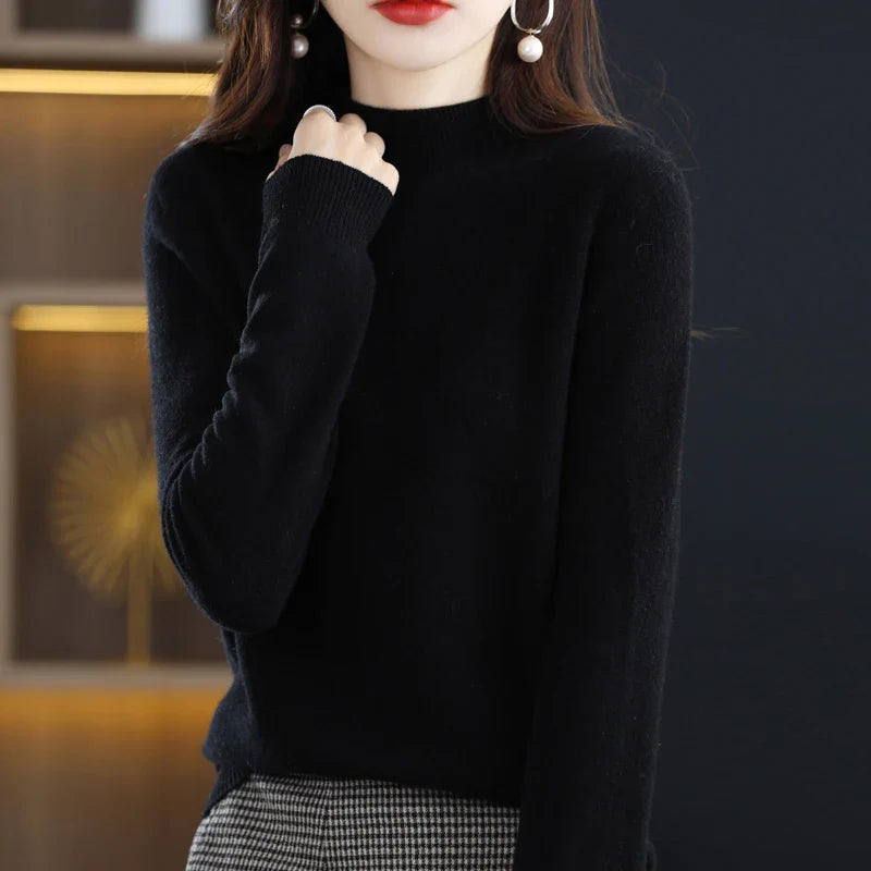 Merinowollpullover für Damen | Slim Fit