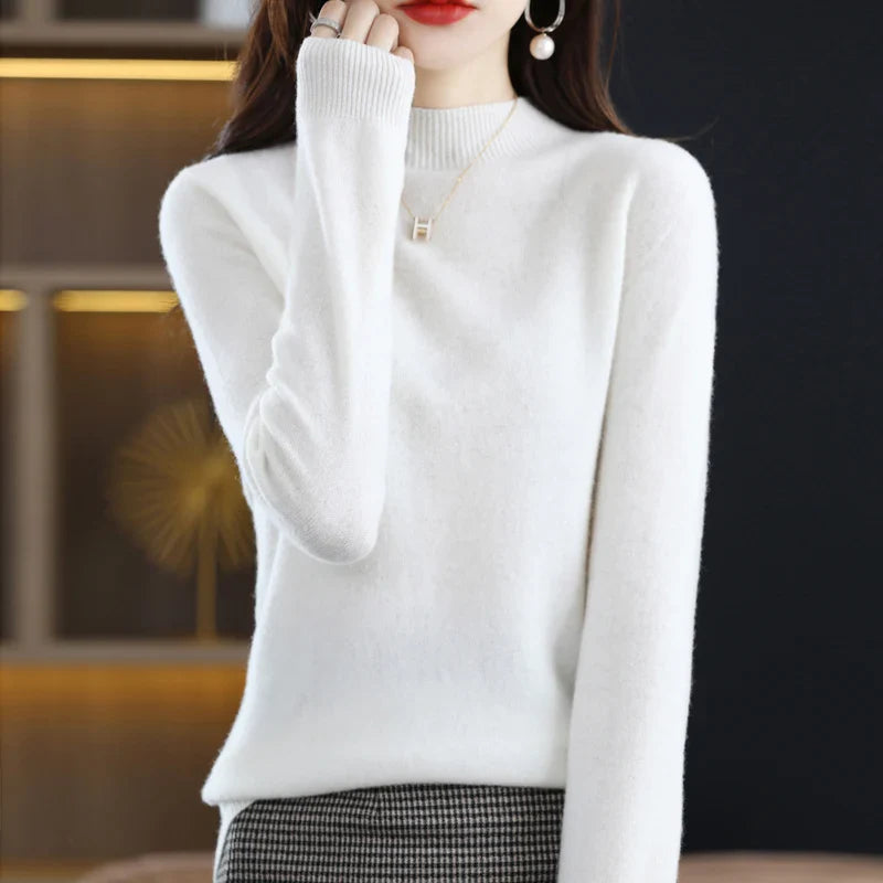 Merinowollpullover für Damen | Slim Fit