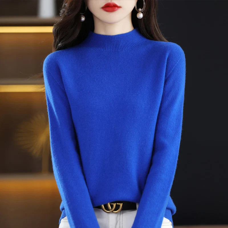 Merinowollpullover für Damen | Slim Fit