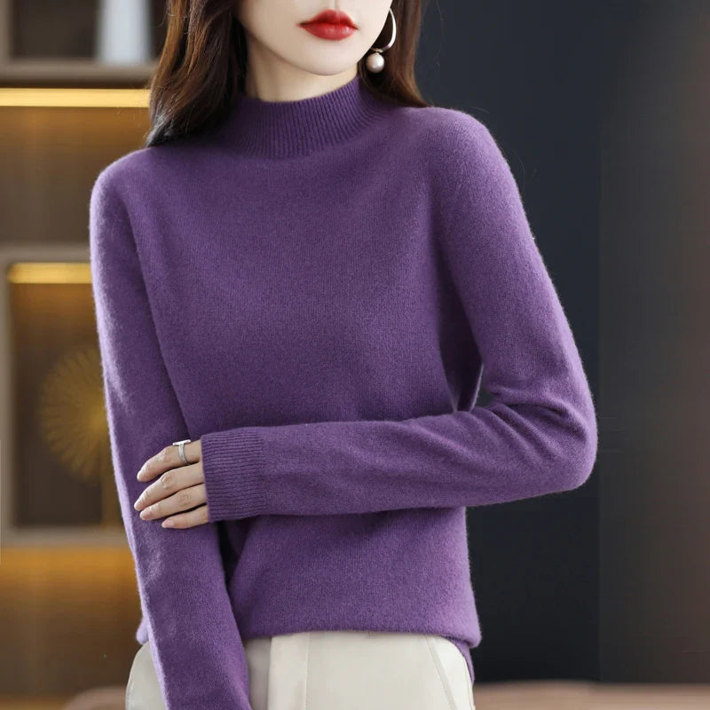 Merinowollpullover für Damen | Slim Fit