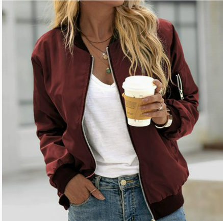 Mia – Damen Bomberjacke im Casual-Look 1
