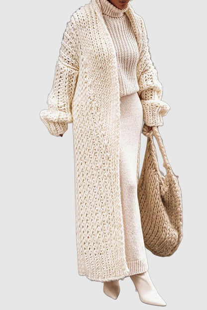 Mia | Ultimativ kuscheliger Oversize-Strickcardigan aus grobem Strick 1