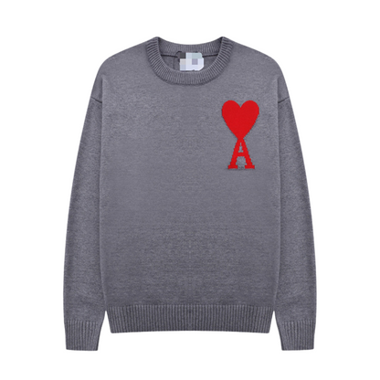 Modischer Herz-Pullover: Zeitloses Design & Komfort 13