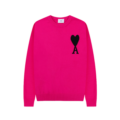 Modischer Herz-Pullover: Zeitloses Design & Komfort 23