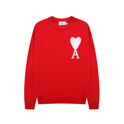 Modischer Herz-Pullover: Zeitloses Design & Komfort 34