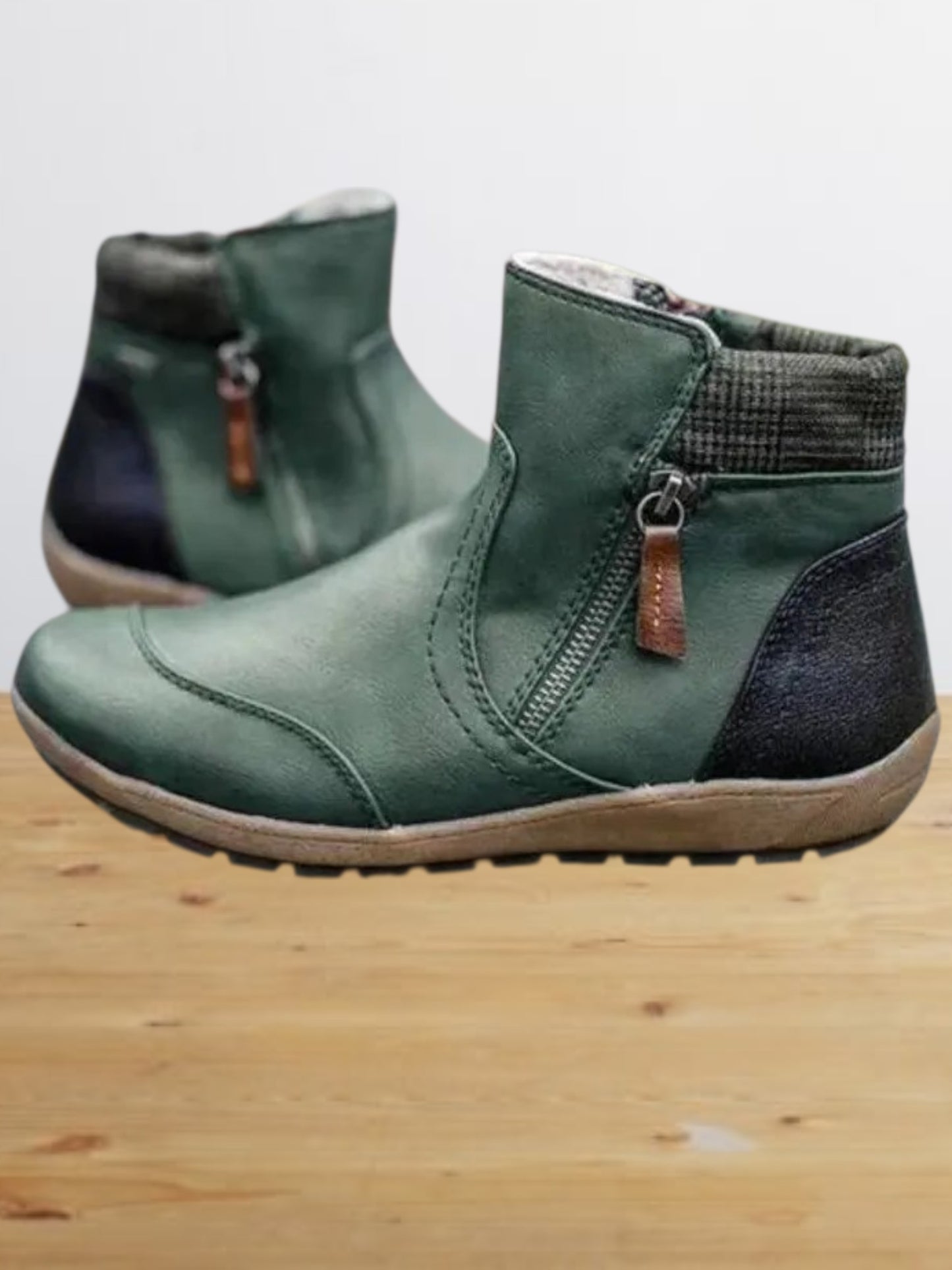 Moira | Premium Wasserdichte Stiefel mit Reißverschluss und Ergonomischer Bogenunterstützung für Damen