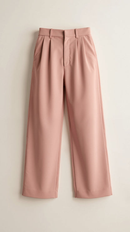 Natascha | Damen Frühjahrs Hochtaillierte Weite Hose 8