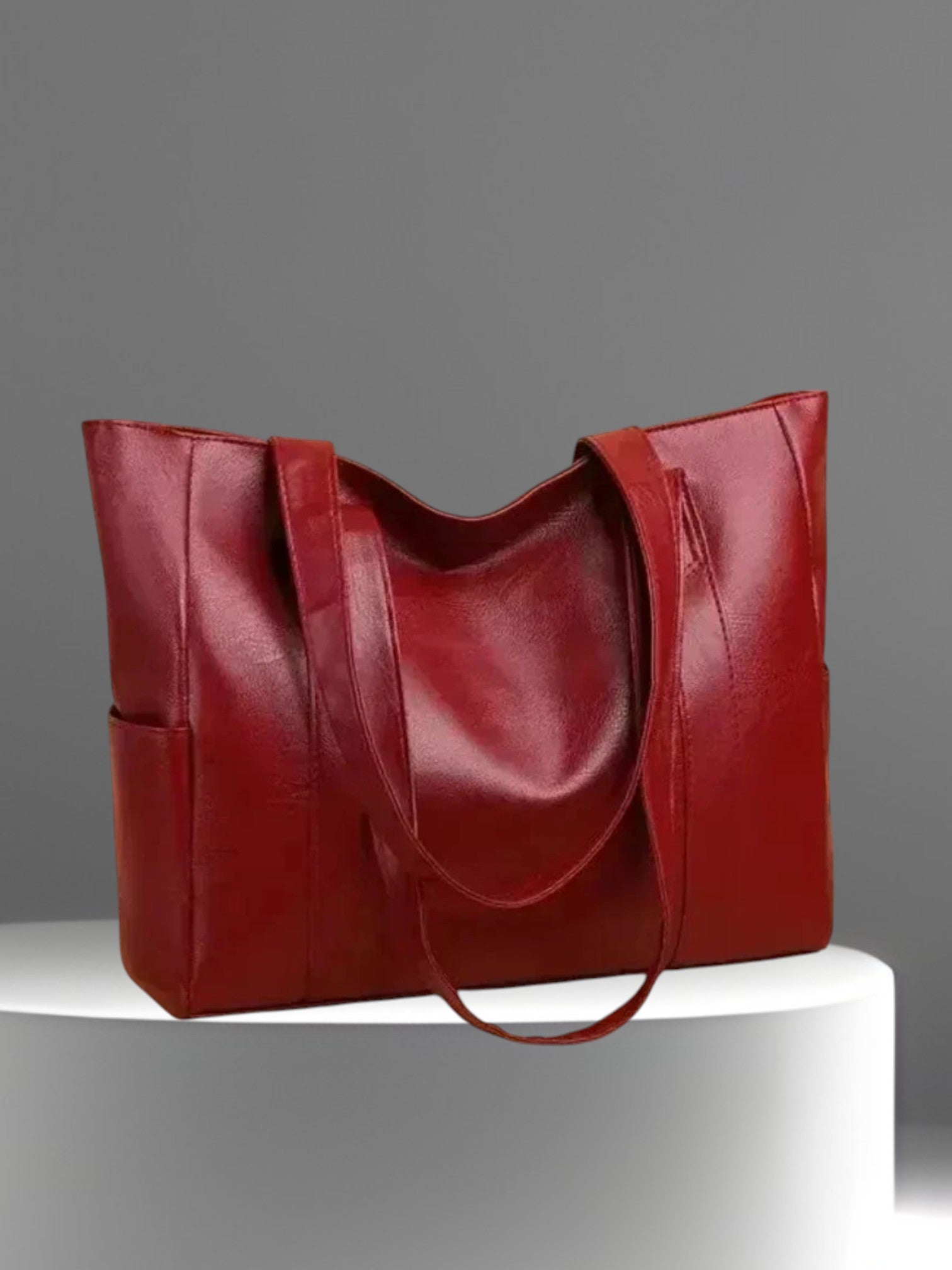 Nora | Minimalistische Umhängetasche Damen aus weichem Leder, handgefertigt, elegantes Design, vielseitig einsetzbar