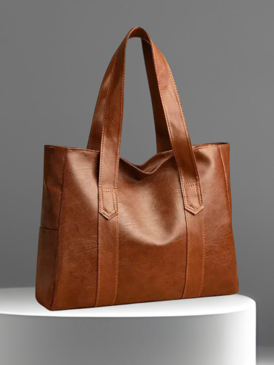 Nora | Minimalistische Umhängetasche Damen aus weichem Leder, handgefertigt, elegantes Design, vielseitig einsetzbar