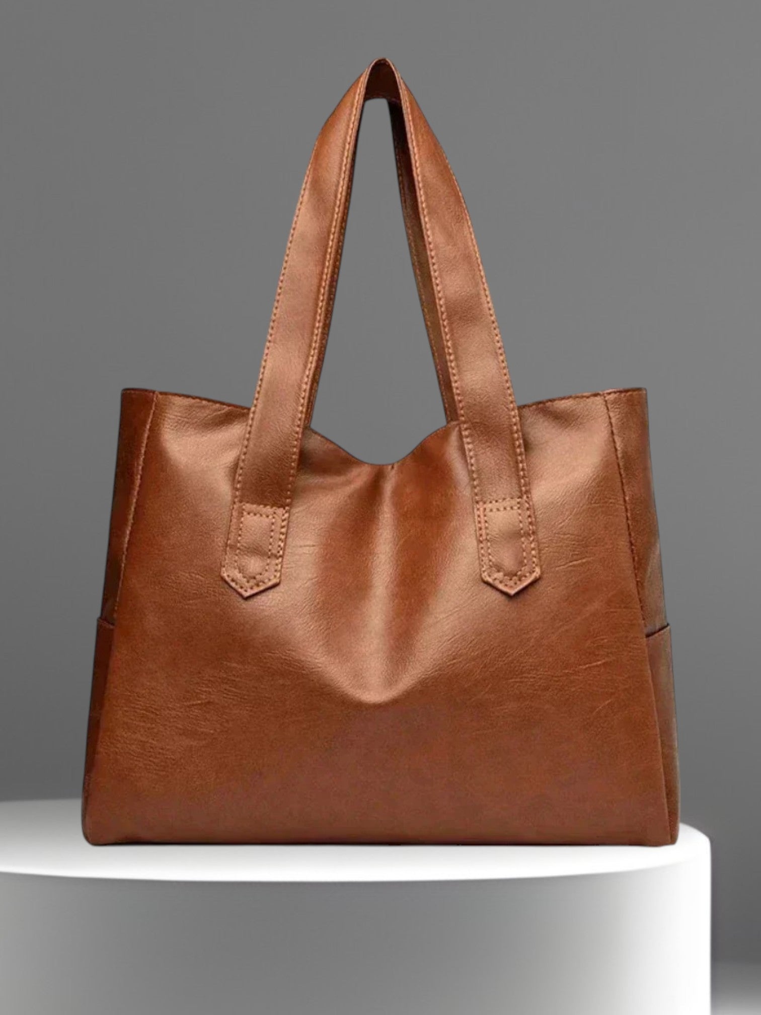 Nora | Minimalistische Umhängetasche Damen aus weichem Leder, handgefertigt, elegantes Design, vielseitig einsetzbar
