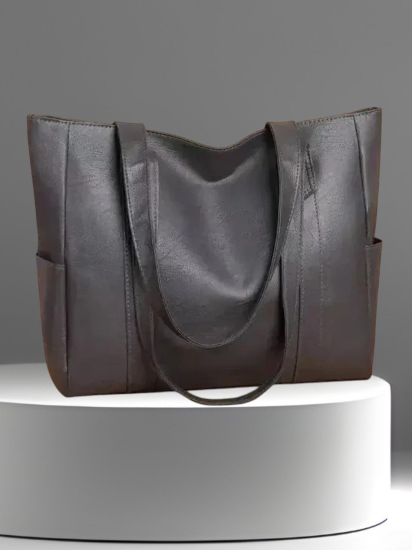 Nora | Minimalistische Umhängetasche Damen aus weichem Leder, handgefertigt, elegantes Design, vielseitig einsetzbar