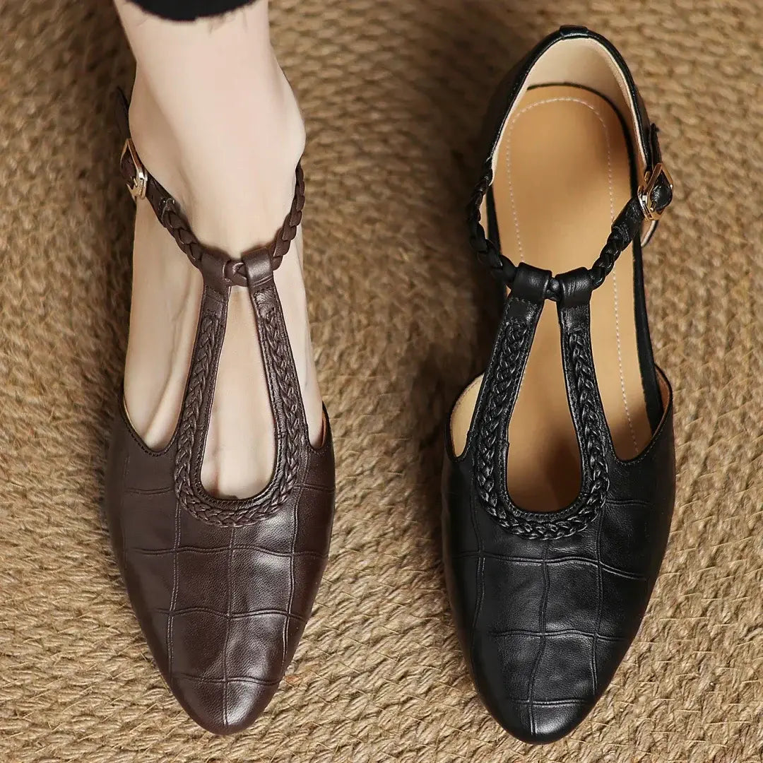 Schuhe Damen | T-Steg & Vintage Blockabsatz