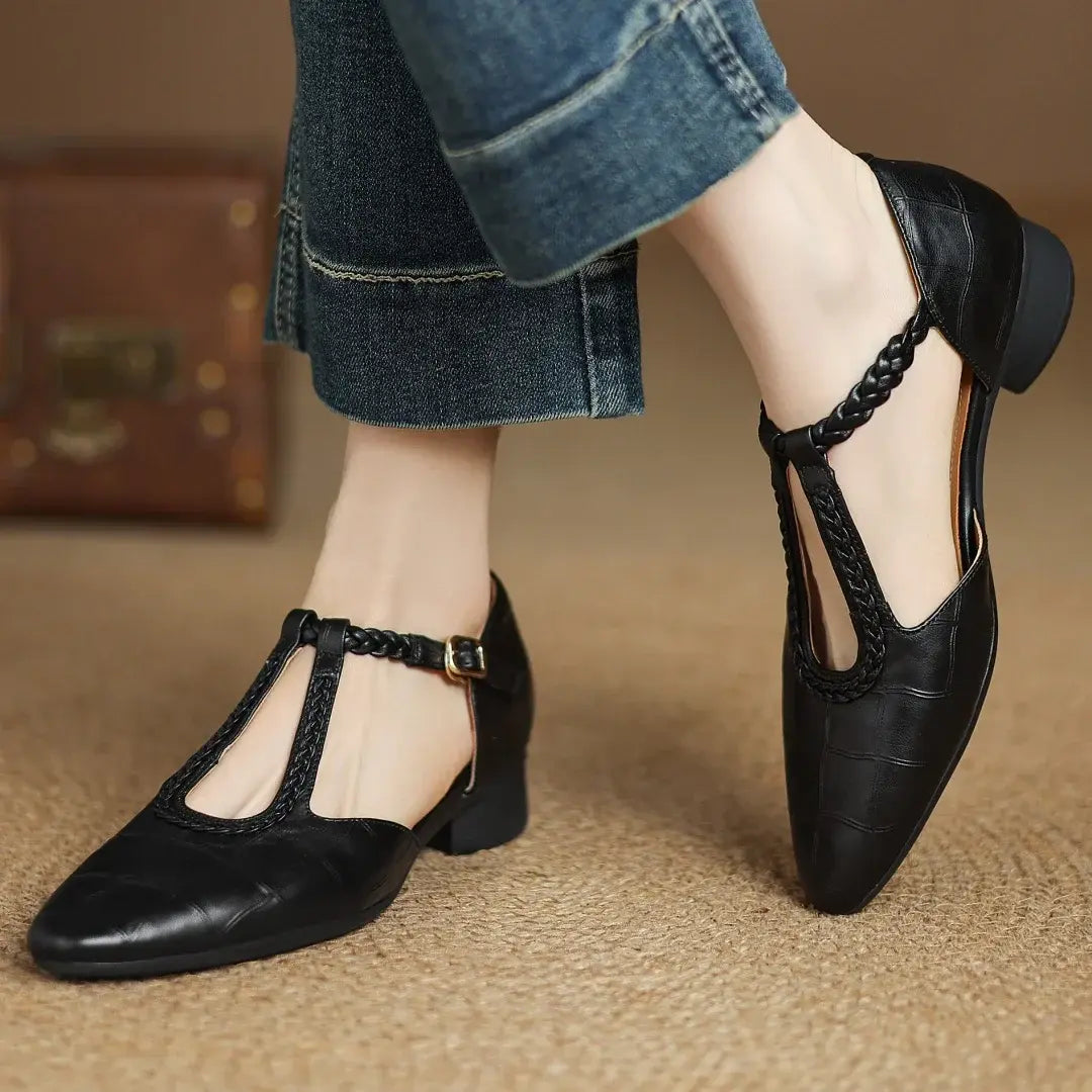 Schuhe Damen | T-Steg & Vintage Blockabsatz
