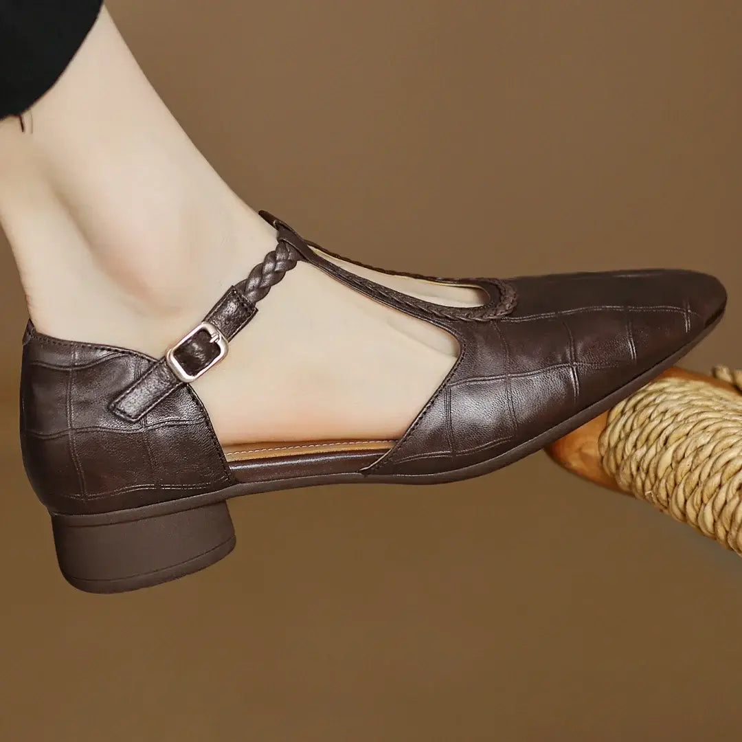 Schuhe Damen | T-Steg & Vintage Blockabsatz