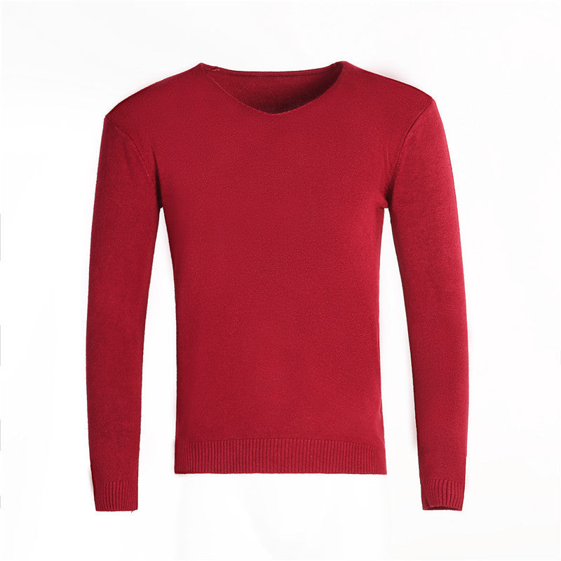 Pullover Herren V-Ausschnitt | Schmale Passform & Rippbündchen 6