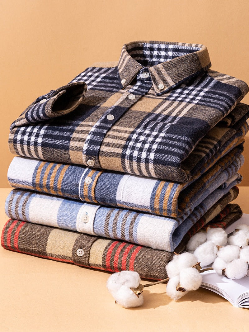 Flanellhemd Herren Kariert | Weich & Warm für lässigen Style 7