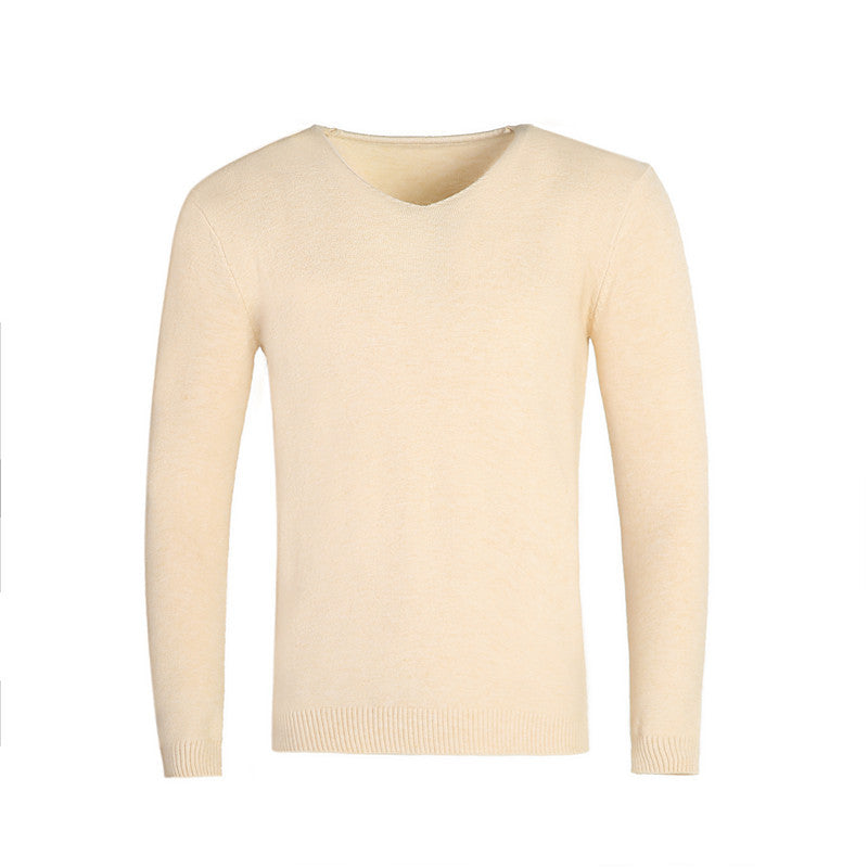 Pullover Herren V-Ausschnitt | Schmale Passform & Rippbündchen 7