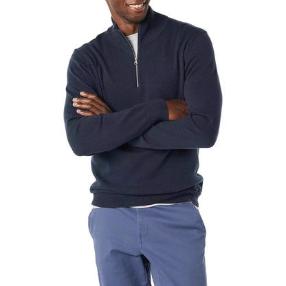 Half-Zip-Pullover Herren | Stehkragen & Schmaler Schnitt 2