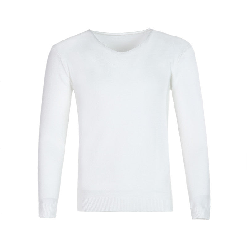 Pullover Herren V-Ausschnitt | Schmale Passform & Rippbündchen 12