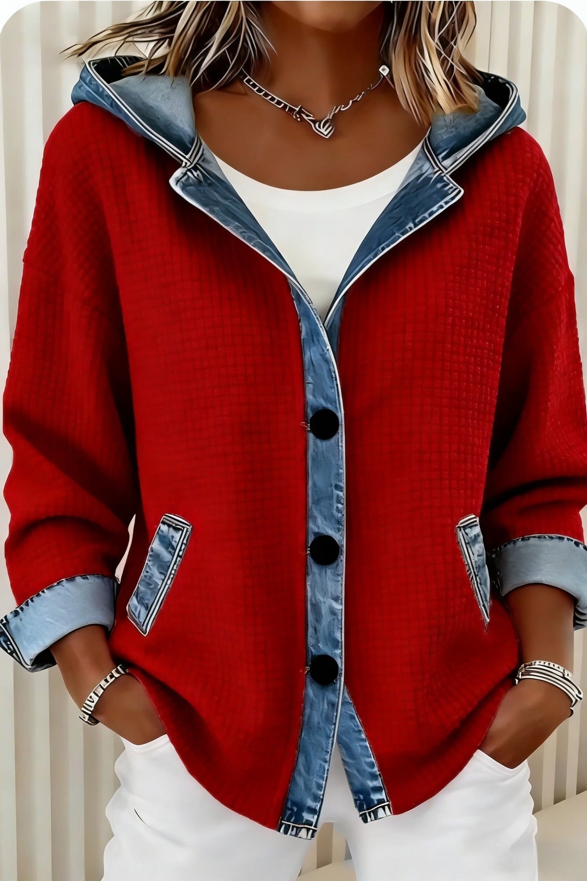 Cardigan Damen | Kapuze & Lässiger Style 9