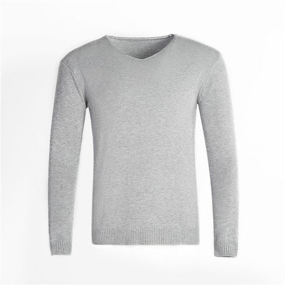 Pullover Herren V-Ausschnitt | Schmale Passform & Rippbündchen 8