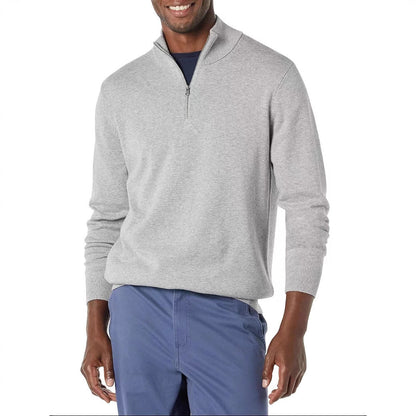 Half-Zip-Pullover Herren | Stehkragen & Schmaler Schnitt 3