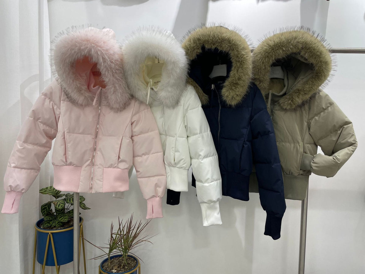 Winterjacke Damen Gesteppt | Abnehmbare Kapuze & Warm 5
