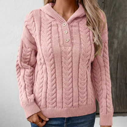 Zopfmuster Pullover Damen | Kuschelig Warm & Oversized 1